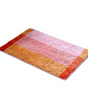 Alfombrillas de Baño de Lujo al por Mayor, Estilo Americano, Ecológicas, Florales, de Secado Rápido, Multicolor, de Algodón, Hechas a Máquina, con Técnicas Suaves, Personalizables - Product Image 1