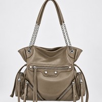 Sac fourre-tout multi-poches Niche Rivet, nouveau style 2026, simplicité urbaine, sac à bandoulière pour femme, grande capacité, fermeture éclair, polyester