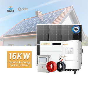 Kit Completo de Panel <span class=keywords><strong>Solar</strong></span> Solis 5KW 8KW 10KW 15KW 16kwh/Día, Sistemas de Batería para el Hogar, Batería <span class=keywords><strong>Solar</strong></span> Lifepo4, Sistema de Energía <span class=keywords><strong>Solar</strong></span> - Product Image 2