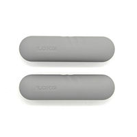 Haltères en silicone pastel à prise souple avec noyau en fonte pour le barre et le fitness à domicile pour femmes