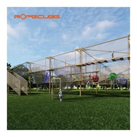 Parc de filet d'escalade extérieur pour enfants | Équipement de parc à thème d'attractions et aire de jeux d'aventure pour enfants