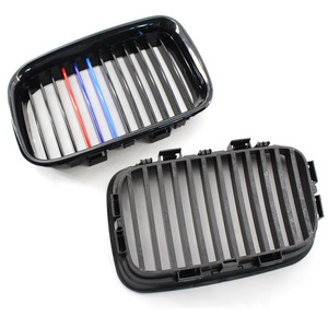 Parrilla Delantera BMW E36 1992-1996, Estilo M, Negro Brillante, Plástico ABS, para Mejora de Parachoques - Product Image 2