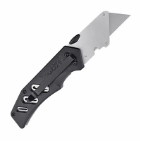 Couteau utilitaire portable multifonction robuste Bochen avec lame rétractable, manche pliable et design évidé – Fiable