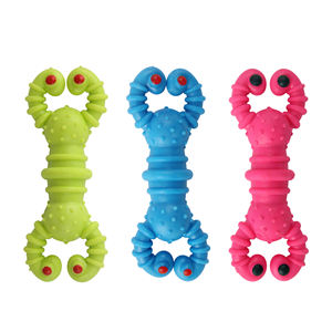 Nunbellpets durevole interattivo cane da masticare giocattolo solido elastico TPR eco-friendly Pet palla esplosivo fiore Pet Pattern resistente al morso - Product Image 1