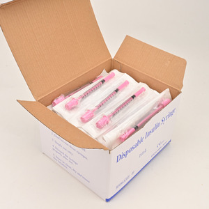 Siringa Monouso Rosa da 1ml Tipo Insulina - Ago Fisso 31G X 6mm/8mm Confezionata Singolarmente per Uso Veterinario - Product Image 5