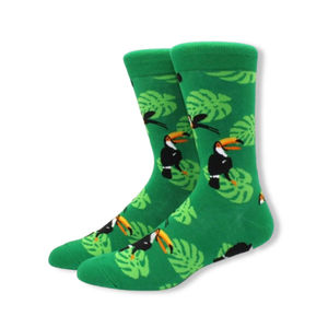 Women's Spring <b>Fashion</b> Crew Length Knitted Cotton <b>Socks</b> Animal Patterned - Product Image 3