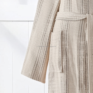 Bata Unisex 100% Algodón, Superventas, Secado Rápido, Ropa de Dormir de Verano, Tejido Transpirable, Ligero, para Todo el Año, Fabricación ODM en Turquía - Product Image 3