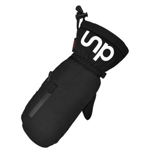 Guantes de esquí con cremallera, impermeables, cálidos, con pantalla táctil, unisex, para deportes al aire libre, gris, negro, verde militar - Product Image 2