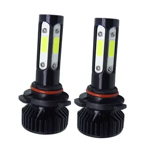 Giá Rẻ Giá Hi lo chùm LED tự động đèn 9005 6000K bombillos LED Para carros 22 Wát 4 Sides COB Chip cho tự động hệ thống chiếu sáng