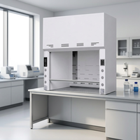 Hotte de laboratoire SCEELAB résistante à la corrosion 1200 mm, hotte de ventilation de laboratoire résistante aux acides, armoire à fumées chimiques de laboratoire