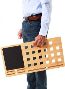 Xách Tay Gấp Tre Máy Tính Xách Tay Làm Mát Giá Pad Điện Thoại Và Máy Tính Xách Tay Chủ Phong Cách Giải Pháp Lưu Trữ - Product Image 4