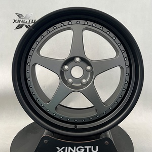 Jantes forgées multi-pièces polies XINGTU 18 19 20 21 pouces 5x114.3 5x130 5x127 pour Dodge Ferrari Lamborghini - Product Image 6
