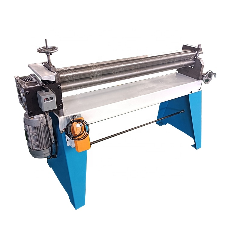 Round HVAC Duct Electric Plate 3 Roll Bending Machine For Sale