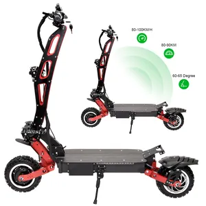 Scooter Eléctrico de ruedas anchas, proveedor Chino, 4000w, 5000w, 6000w, zero 8x 9x 10x 11x