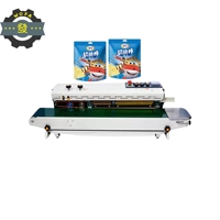 Machine de scellage continu pour sachets de thé, d'aliments, de film plastique et de feuille d'aluminium, équipement de scellage de sacs multi-matériaux