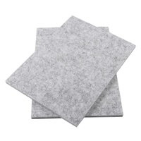 Panel acústico PET de alta densidad para pared y techo Servicio de procesamiento de corte personalizado de 2-12mm