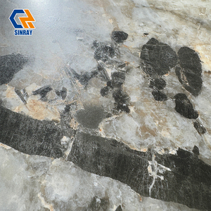 Panel de Pared y Piso de Piedra Sinterizada Gris Moderno de Gran Formato 800x2600mm para <span class=keywords><strong>Baño</strong></span> y Dormitorio, Antideslizante, Antibacteriano, Brillante - Product Image 6