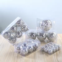 Boules de Décoration Professionnelles Multi-Tailles pour Fêtes de Noël, Grande Boule Miroir Disco en Verre Écologique 20-40cm