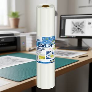 Film de transfert thermique en vinyle brillant 160G 1,52m x 50m pour sérigraphie par Siam Ejet, matériau PU, idéal pour les applications d'impression - Product Image 2