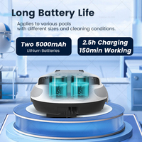 Équipement d'aspirateur de piscine au sol, robot de nettoyage de piscine robotique