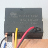 Relé de Retención E-POWER HR116-120A 120A de Doble Bobina DC12V Monofásico, Medidor de Energía Prepago Compatible con ROHS, Entrada 110-250V