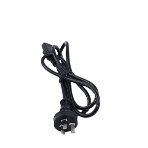 Cordon d'alimentation AC C15 vers prise IEC AS 10A, câble PVC type SJTOW pour utilisation avec des appareils électroménagers - Product Image 1
