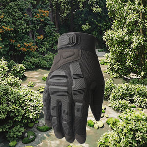 Guantes Tácticos Unisex de Dedo Completo Resistentes a Cortes para Motociclismo, Hechos de Poliéster, Modelo SR097 - Product Image 2
