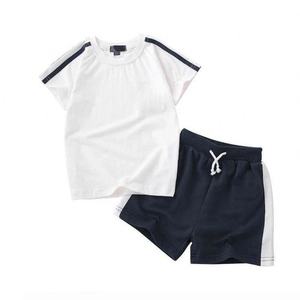 Ensemble de survêtement personnalisé avec logo, short de sport pour homme, ensemble de short de jogging 100% coton, t-shirt, costume d'été - Product Image 5