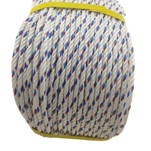 Cuerda trenzada de PP de 3 cabos, cuerda marina, cuerda de embalaje de PP trenzada para redes de pesca marinas - Product Image 1