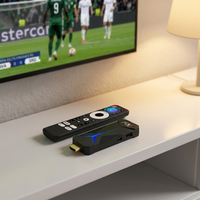 Mini TV Stick X96 S600 H313 de qualité supérieure 4K, lecteur multimédia intelligent, dongle TV Android 10 4K, décodeur, prend en charge les jeux, TV Stick