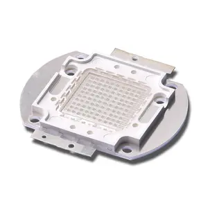 Ficha ultra violeta 45mil tw 365nm 370nm 380nm 390nm 400nm 410nm 420nm de alta potência 100w uv led para luzes