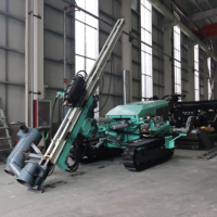 Foreuse hydraulique sur chenilles HFQ65 avec système de collecte des poussières pour le forage de roches