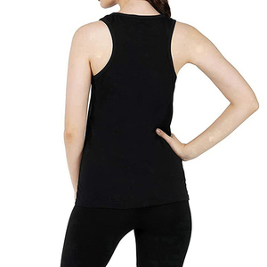Factory Custom Women's Casual Quick Dry Hollow Sports Yoga Sustainable Crew Neck Jersey <b>Tank</b> <b>Top</b> <b>Knitted</b> - Product Image 4