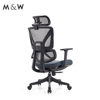 M & W Fauteuil ergonomique en maille pivotant à dossier haut Foshan du fabricant Executive Office