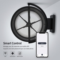 Ventilador Holográfico LED 3D de 50/60cm con Doble/Cuádruple Aspa, Proyector Holográfico de Una o Dos Caras para Tiendas, Eventos, Exposiciones y Publicidad