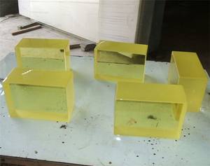 Verre de protection contre les rayons X 2mmpb 10mm 12mm, lunettes de protection contre les rayons X avec boîte en bois, emballage en Chine, usine - Product Image 1