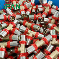 IFAN PEX Al PEX Pipe U/TH Profile Universal Elbow Tee Socket Brass Forged Press Fittings