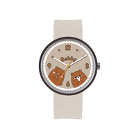 Montre Enfant 2026 Virtue avec Cadran Imprimé Ours Mignon et Bracelet en Silicone – Parfaite pour Filles