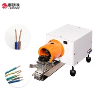 Machine à dénuder et à tordre les fils multi-brins automatique pneumatique rotative portable Turing TR-19 220V 30W 12kg Alimentation en air 0,5-4mm