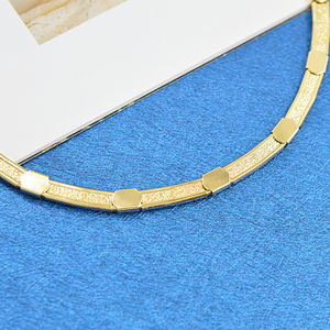 High Quality Copper Zircon Luxury Bridal Jewelry <b>Set</b> 14K Gold Plating Women Engagement Wedding Party Gift <b>Necklace</b> Earrings - Product Image 3