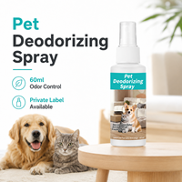 Spray Desodorante para Mascotas de Marca Privada al por Mayor, Spray Refrescante para el Cuidado de Mascotas OEM para Distribuidores de Marcas de Mascotas