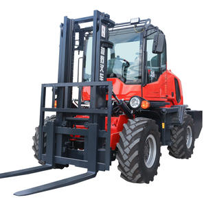 מכירה חמה כל שטח רב תפקודי כונן ארבעה גלגלים מחוץ לכביש מלגזה מלגזה מושב משולב מעקבים טעינה וטיפול פריקה - Product Image 1