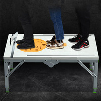 Banc de travail pliable portable 85x75x30cm avec table de fraisage, table de scie, station de travail multifonction 5-en-1 pour le travail du bois, facile à utiliser