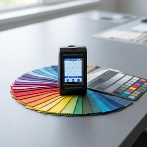 เครื่องวัดสเปกโตรโฟโตมิเตอร์แบบพกพา Sensegood ช่วงความยาวคลื่น 400-700 นาโนเมตร สำหรับวิเคราะห์สีผ้า - Product Image 4