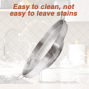 DaoSheng <span class=keywords><strong>precio</strong></span> de fábrica multiusos bistec hornear uso de acero inoxidable mexicano Comals utensilios de cocina plancha cóncava sartén - Product Image 5