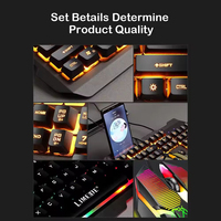 Low Keycap Layout Custom logo Rgb Mechan Computer Cheap Gaming Rgb Keyboard