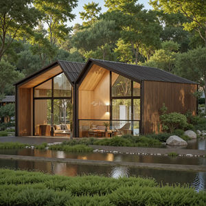 Casa Prefabricada de Acero con Diseño Modular de Lujo para Residencias Costeras y Resorts, Casa Contenedor Modular - Product Image 3