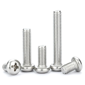 Nắp đầu bu lông chéo khe tròn đầu vít và đai ốc - Product Image 5