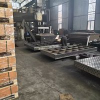 Plateforme de soudage 3D D28, plateforme de soudage en acier coulé nitruré à plusieurs trous de positionnement, haute dureté, vente directe d'usine