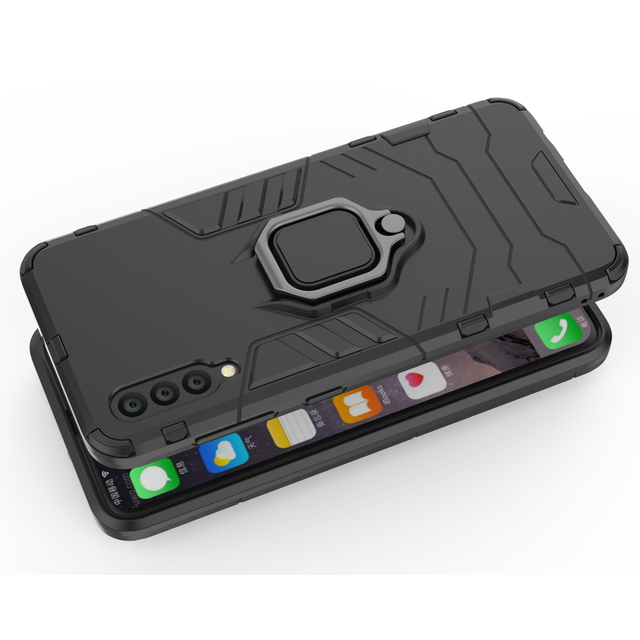 2 in 1 Rugged Hybrid Kickstand Shockproof Mobile Phone Case for Samsung Galaxy A50 A60 A70 A90 A30s A20s Cover with Holder